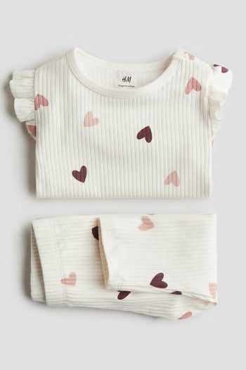 Striped Cotton Set