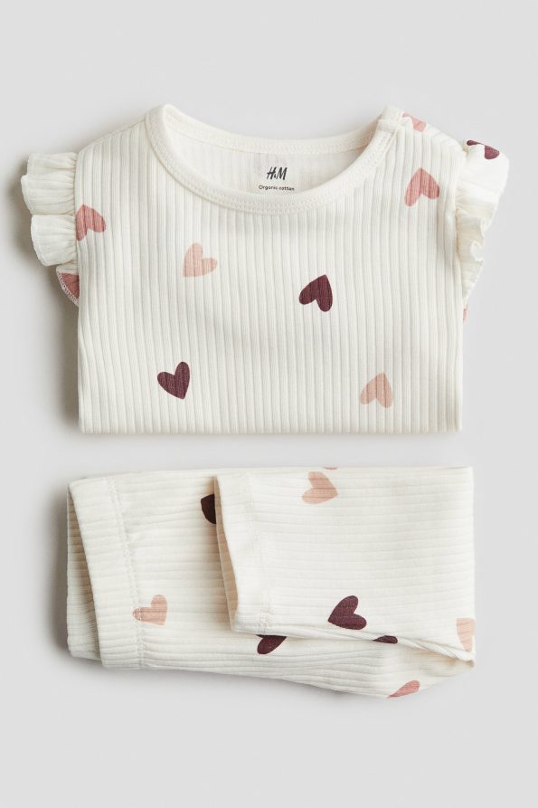 Striped Cotton Set