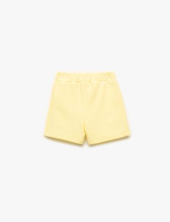 Boys' Cotton Elastic Waist Basic Shorts