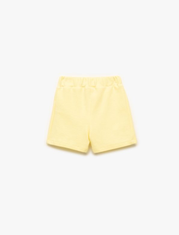 Boys' Cotton Elastic Waist Basic Shorts