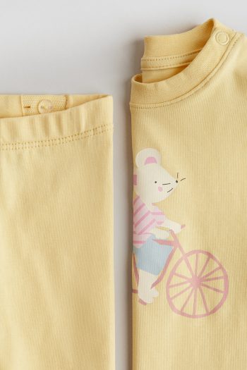 2-Piece Cotton Jersey Set