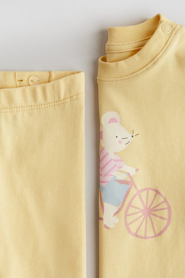 2-Piece Cotton Jersey Set