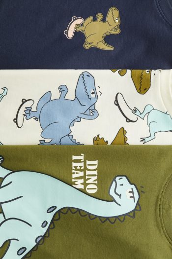 Set of 3 Printed T-Shirts