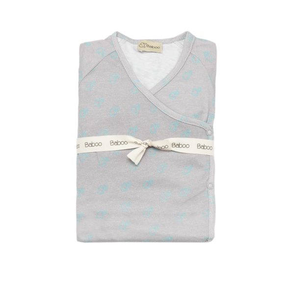 Newborn Organic Cotton Hospital Set 5 Pieces Gray