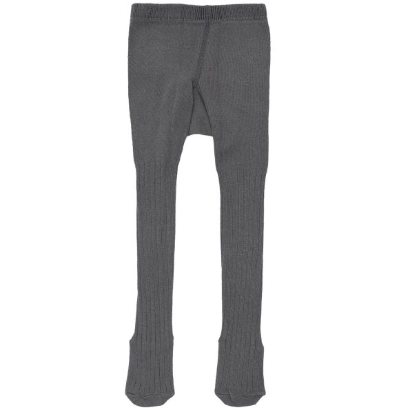 Organic Cotton Tights for Babies and Kids in Gray