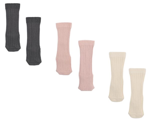 3-Pack Organic Cotton Short Baby and Kids Socks