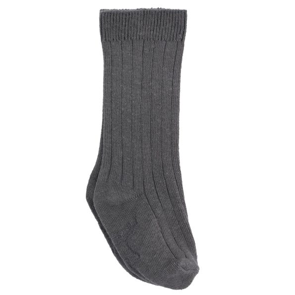 2-Pack Organic Cotton Knee-High Baby and Kids Socks