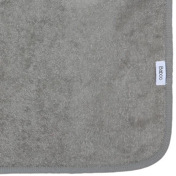 Organic Cotton Baby Swaddle Towel Gray