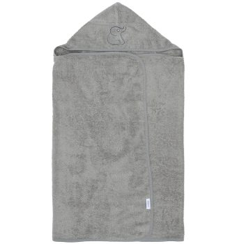 Organic Cotton Baby Swaddle Towel Gray