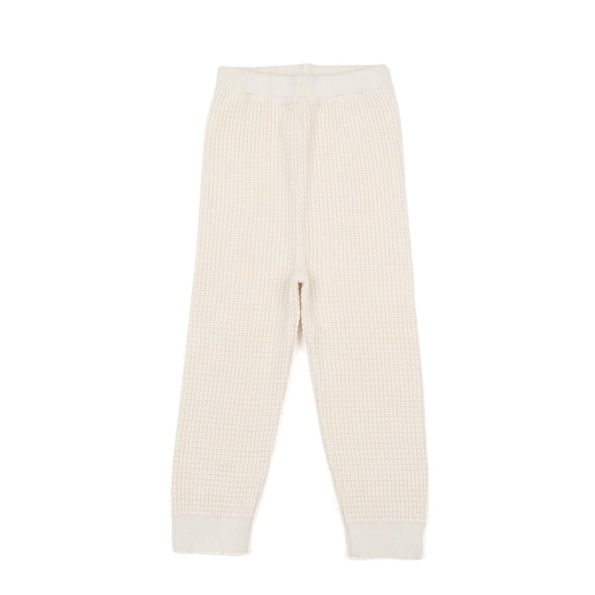 Waffle Organic Cotton Baby Set Cream
