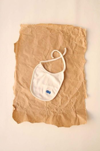 Fish Embroidered Baby Bib 0-3 Months