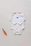 Fish Embroidered Long Sleeve Bodysuit