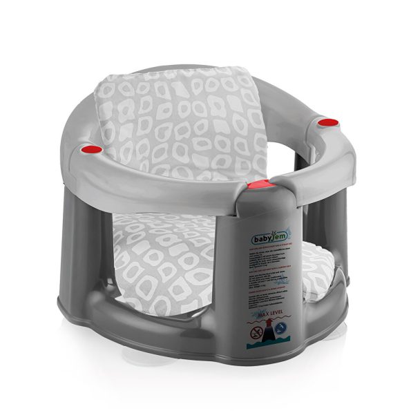 Gray Bath and Feeding Seat Cushion