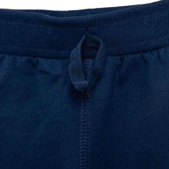 Boys' Ribbed Cuff Sweatpants in Navy Blue