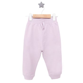 Girls' Basic Lightweight Sweatpants with Cuffed Hem