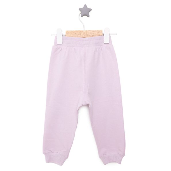 Girls' Basic Lightweight Sweatpants with Cuffed Hem