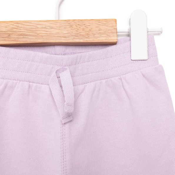 Girls' Basic Lightweight Sweatpants with Cuffed Hem