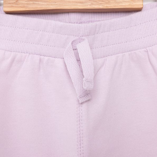 Girls' Basic Lightweight Sweatpants with Cuffed Hem