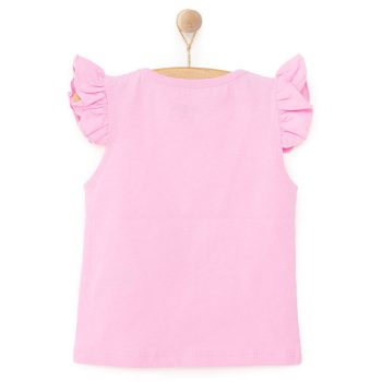 Girls' Unicorn Print Basic T-Shirt
