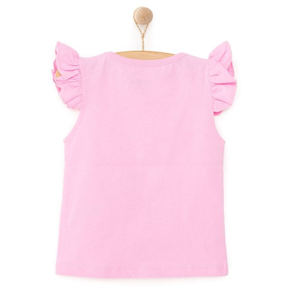 Girls' Unicorn Print Basic T-Shirt