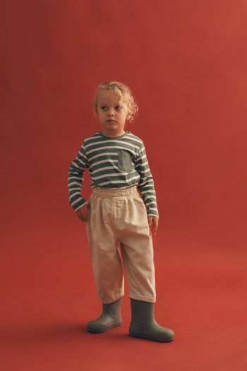Striped Pocket Long Sleeve T-Shirt
