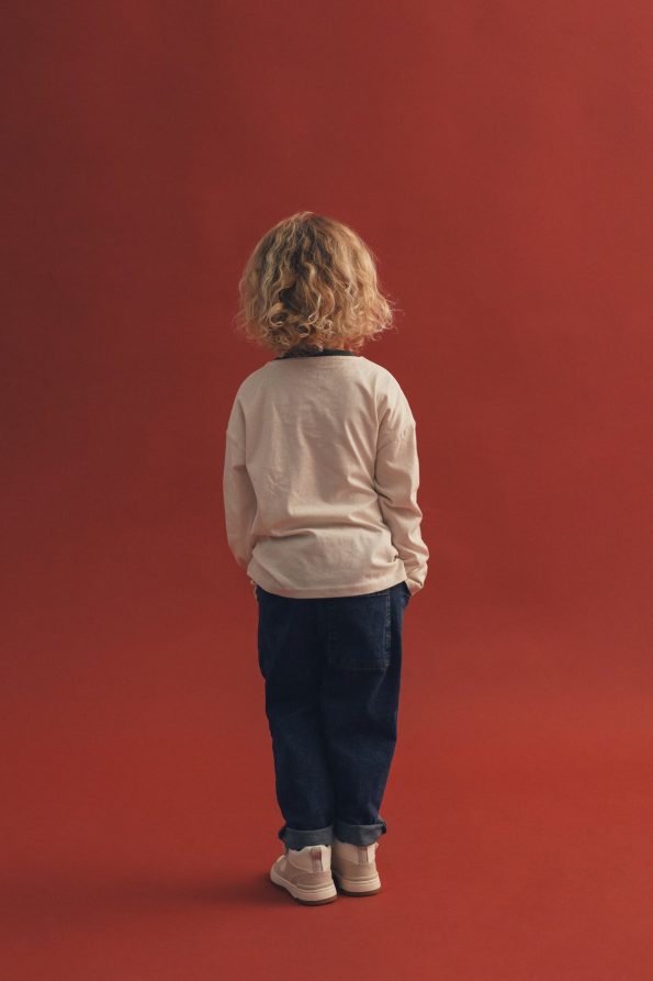 Long Sleeve T-Shirt with Pocket Detail