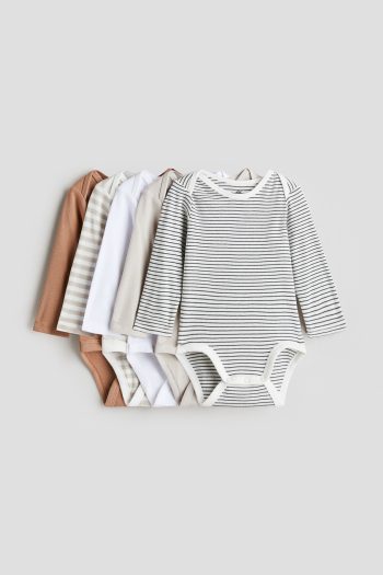 5-Pack Long Sleeve Bodysuits
