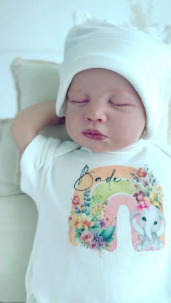 Lilabio 100% Organic Personalized Baby Hospital Set