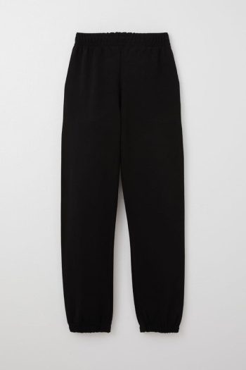 Boys' Black Drawstring Pants with Elastic Waistband (Ages 5-8)