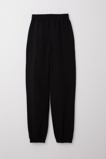 Boys' Black Elastic Waist Pocket Pants (4 Years)