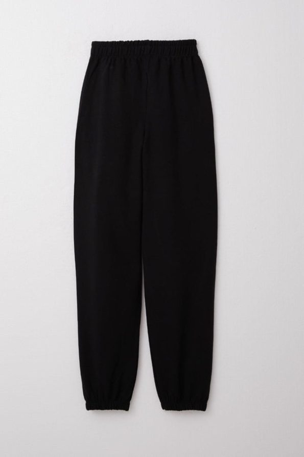 Boys' Black Elastic Waist Pocket Pants (4 Years)