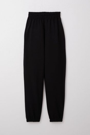 Boys' Black Elastic Waist Pocket Pants (4 Years)