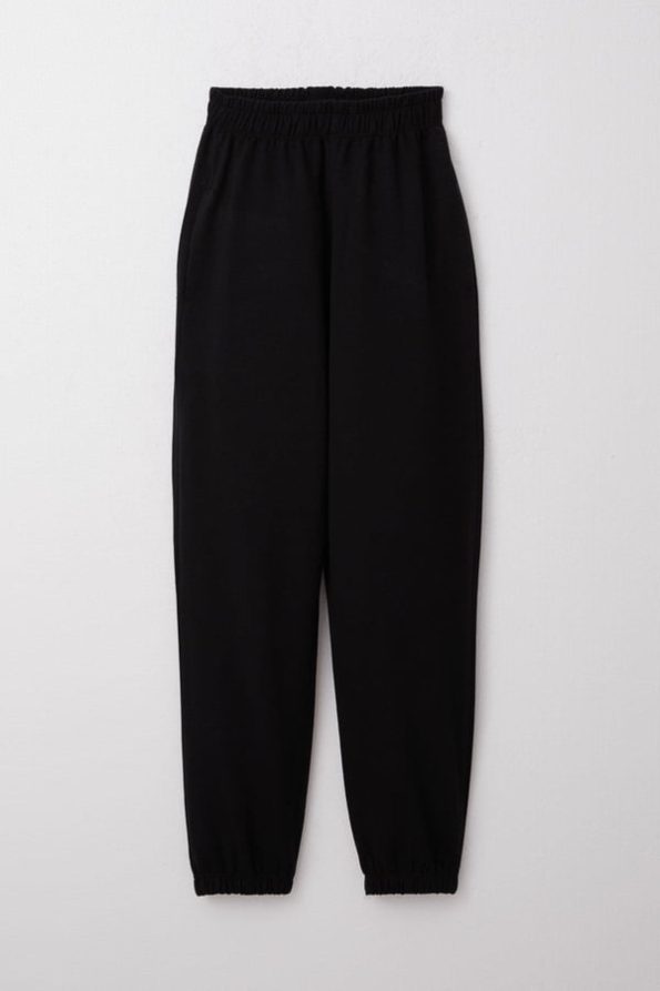 Boys' Black Elastic Waist Pocket Pants (4 Years)