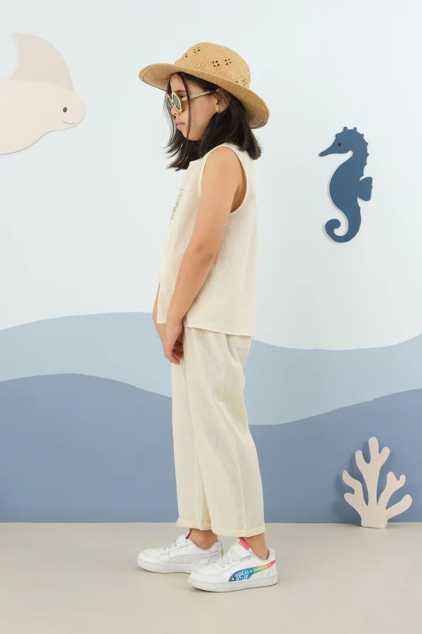 Sleeveless Garden Dream Blouse