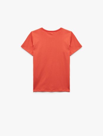 Boys' Short Sleeve Cotton Printed T-Shirt