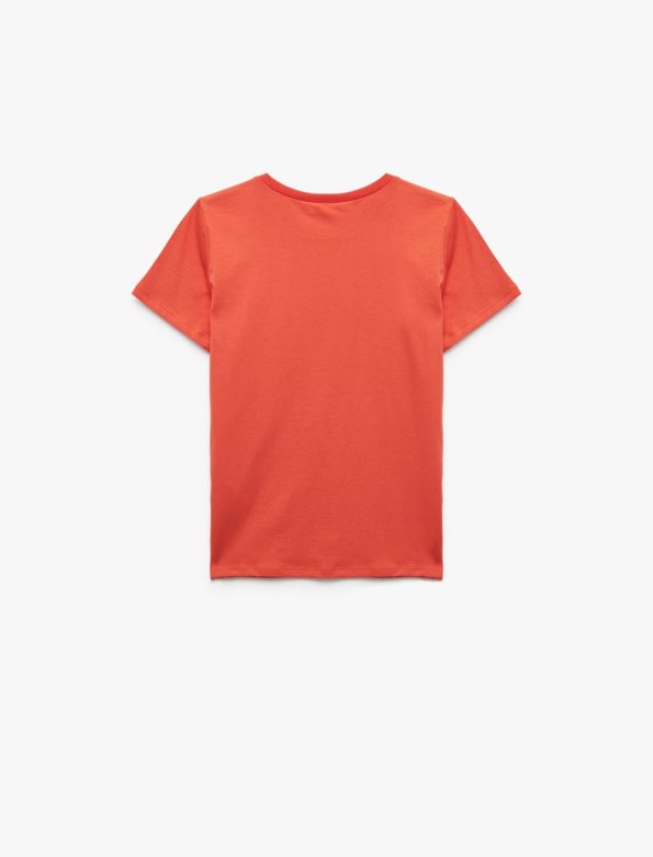 Boys' Short Sleeve Cotton Printed T-Shirt