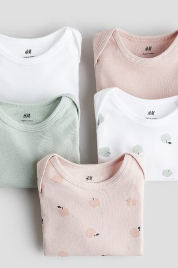 5-Pack Long Sleeve Bodysuits
