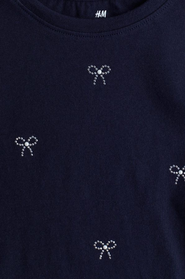 Motif Detailed T-Shirt