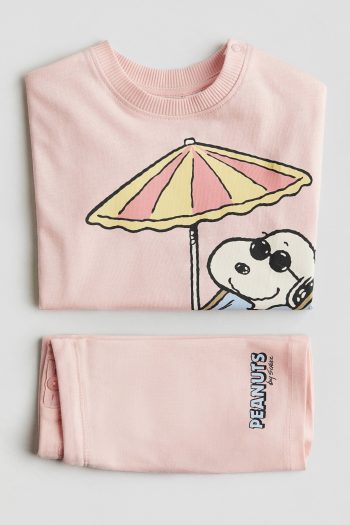 2-Piece Printed Cotton Set