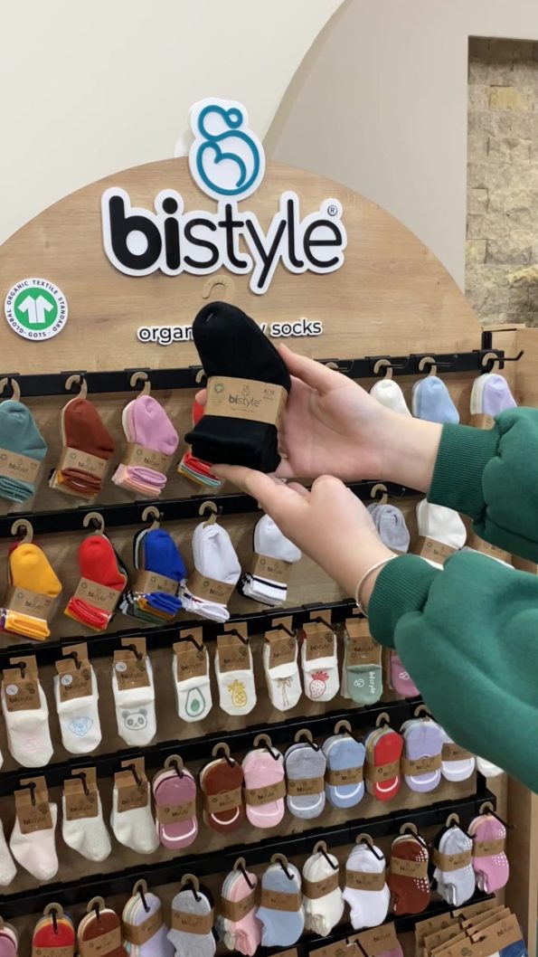 Bistyle Organic Basic Long Socks for Boys and Girls
