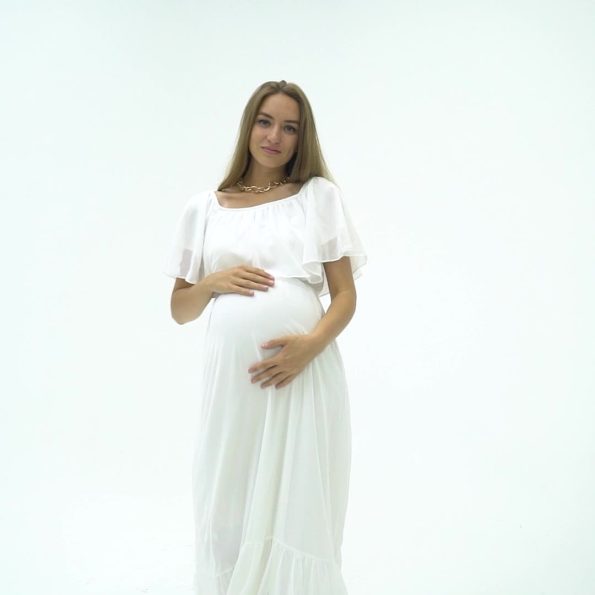 ADASTYLE Long Chiffon Dress for Girls