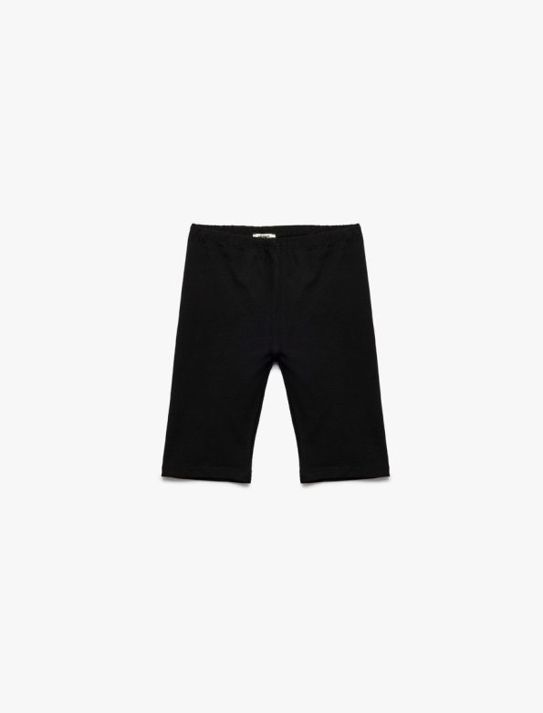 Girls' Cotton Elastic Waistband 3-Pack Basic Shorts Set