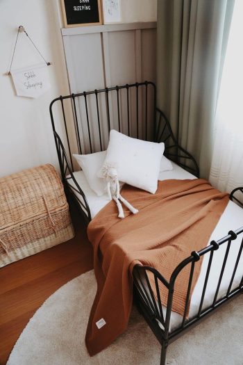 Chocolate 4-Layer Muslin Blanket