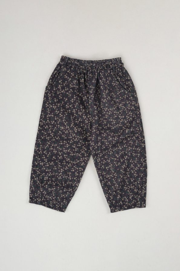 Floral Trousers Blue