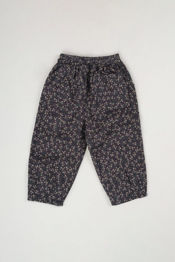 Floral Trousers Blue