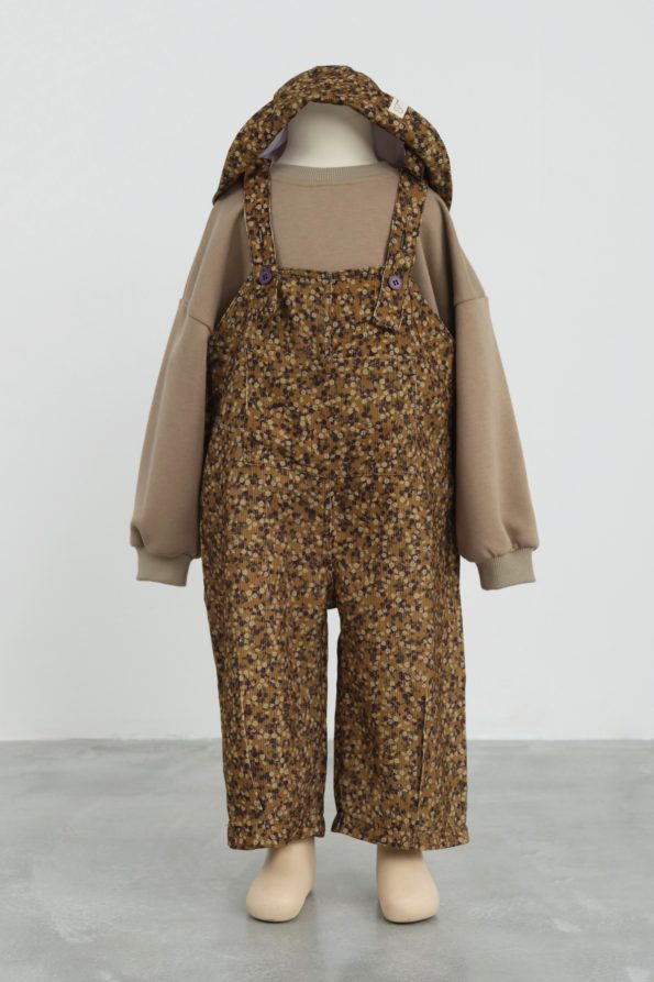 Floral Jumpsuit Brown