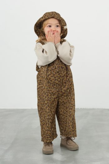 Floral Jumpsuit Brown