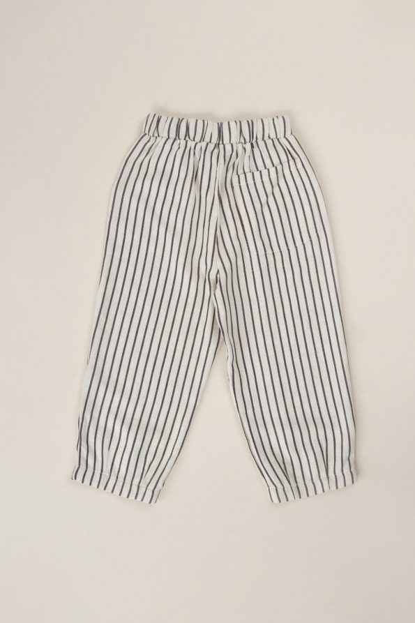 Striped Black Pants