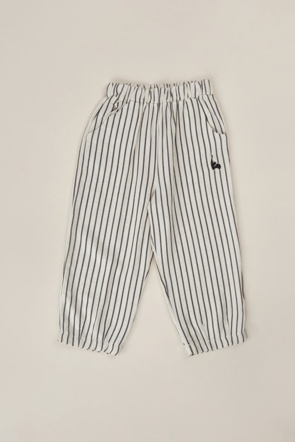 Striped Black Pants
