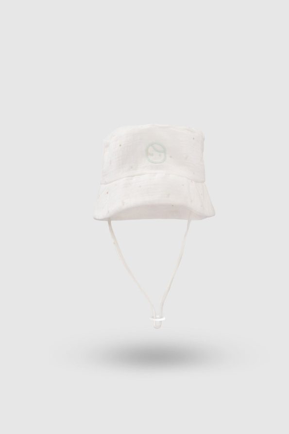 Organic Cotton Muslin Fisherman Baby Hat